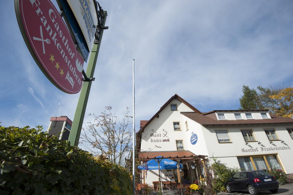 Gasthof Frankenstuben Ebern Dış mekan fotoğraf