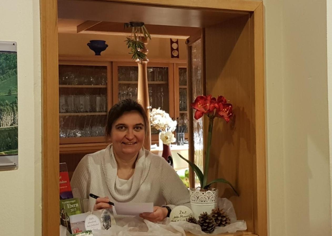 Gasthof Frankenstuben Ebern Dış mekan fotoğraf